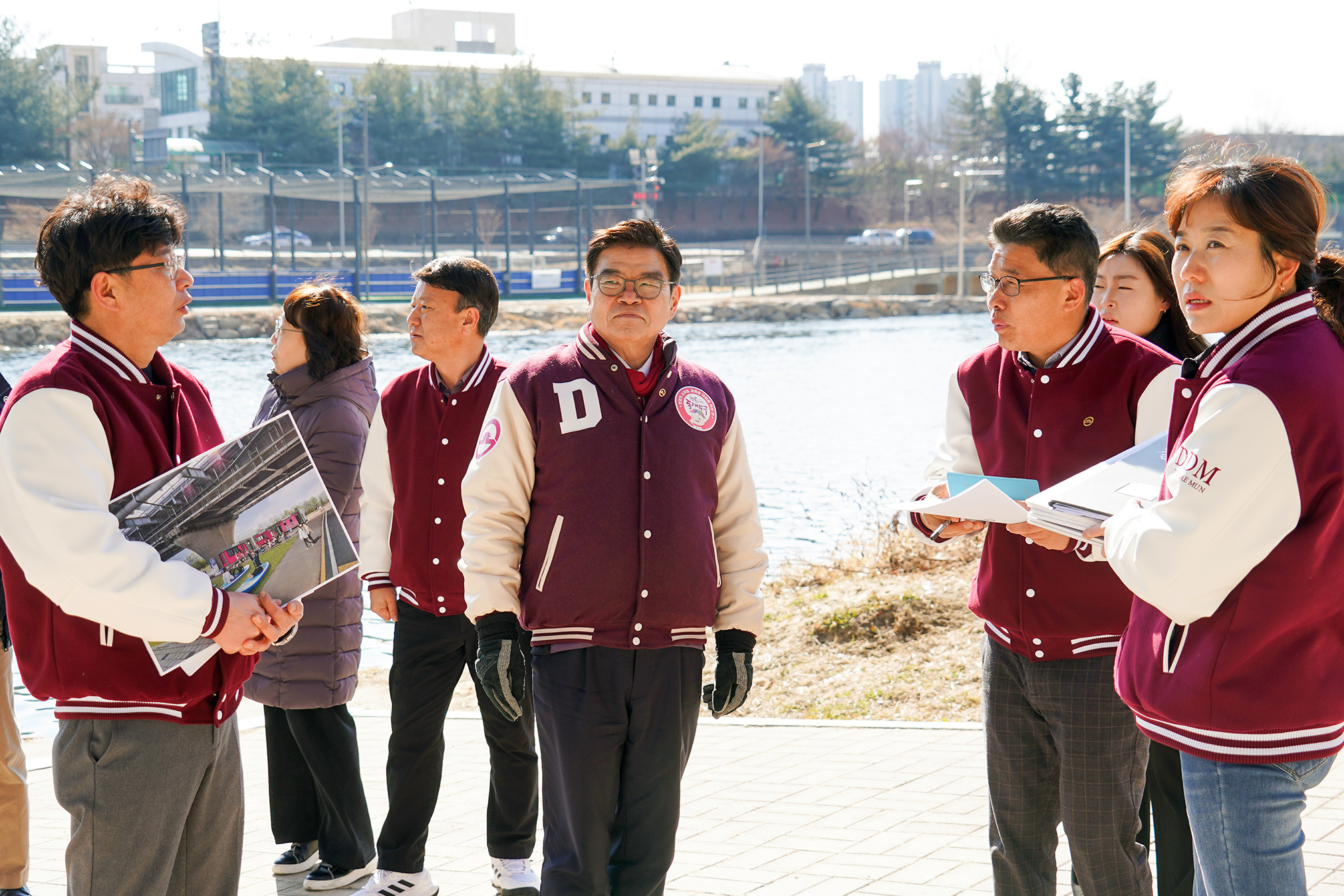 중랑천 수상스포츠 체험교육장 조성 부지 방문 이미지 3 - 본문에 자세한설명을 제공합니다.