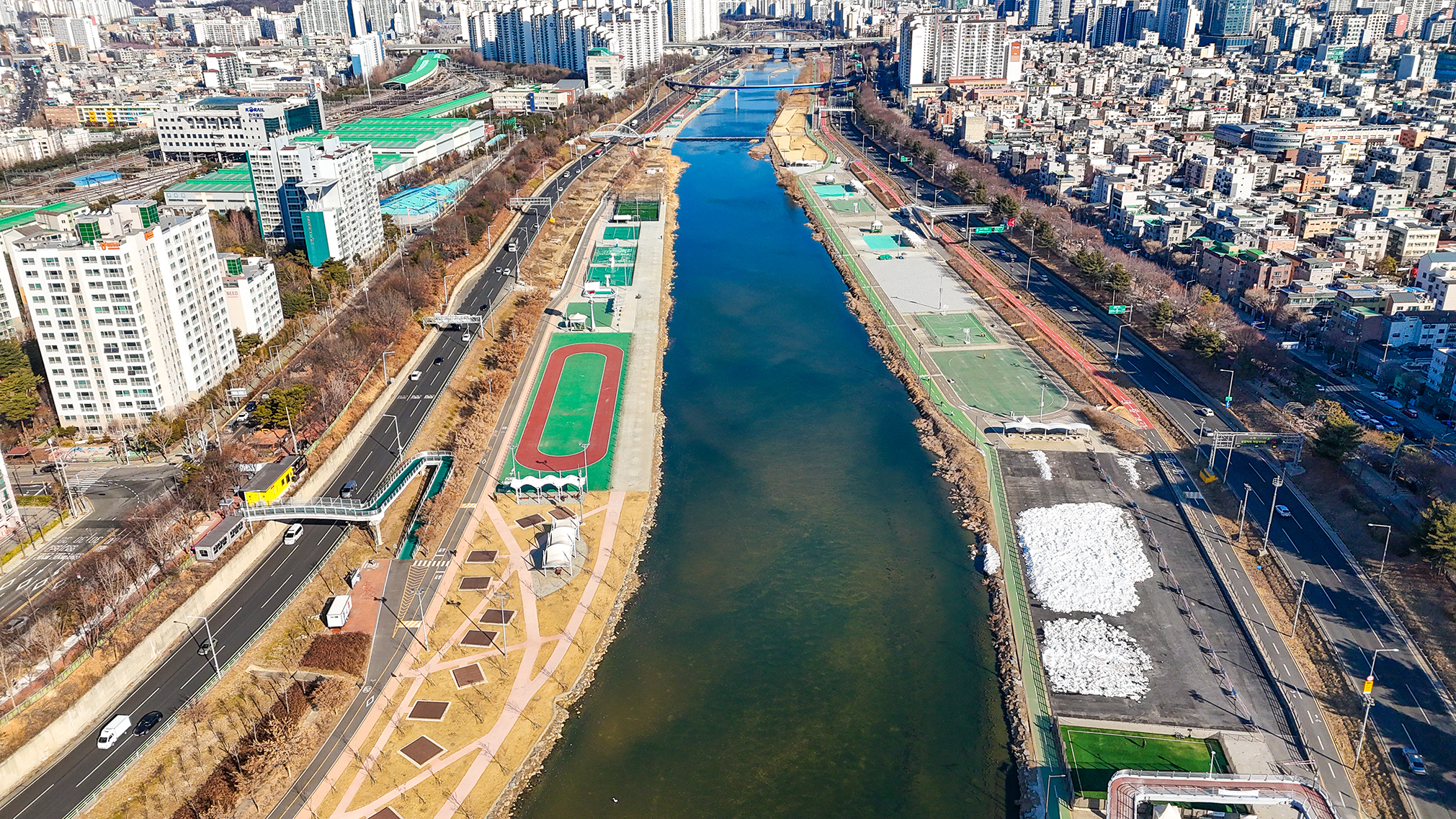 중랑천 수상스포츠 체험교육장 조성 부지 방문 이미지 5 - 본문에 자세한설명을 제공합니다.