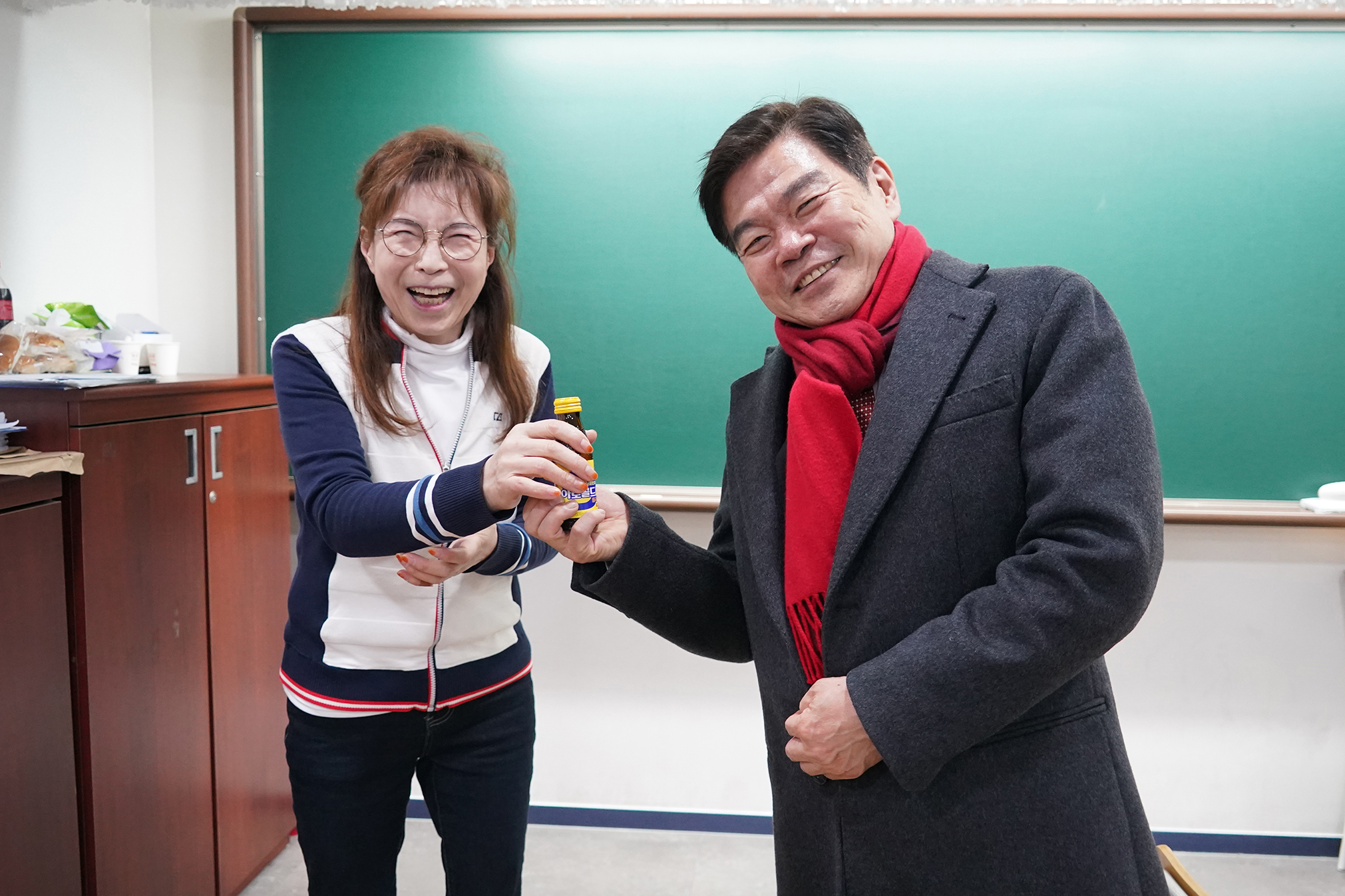 상록야학 방문 이미지 3 - 본문에 자세한설명을 제공합니다.