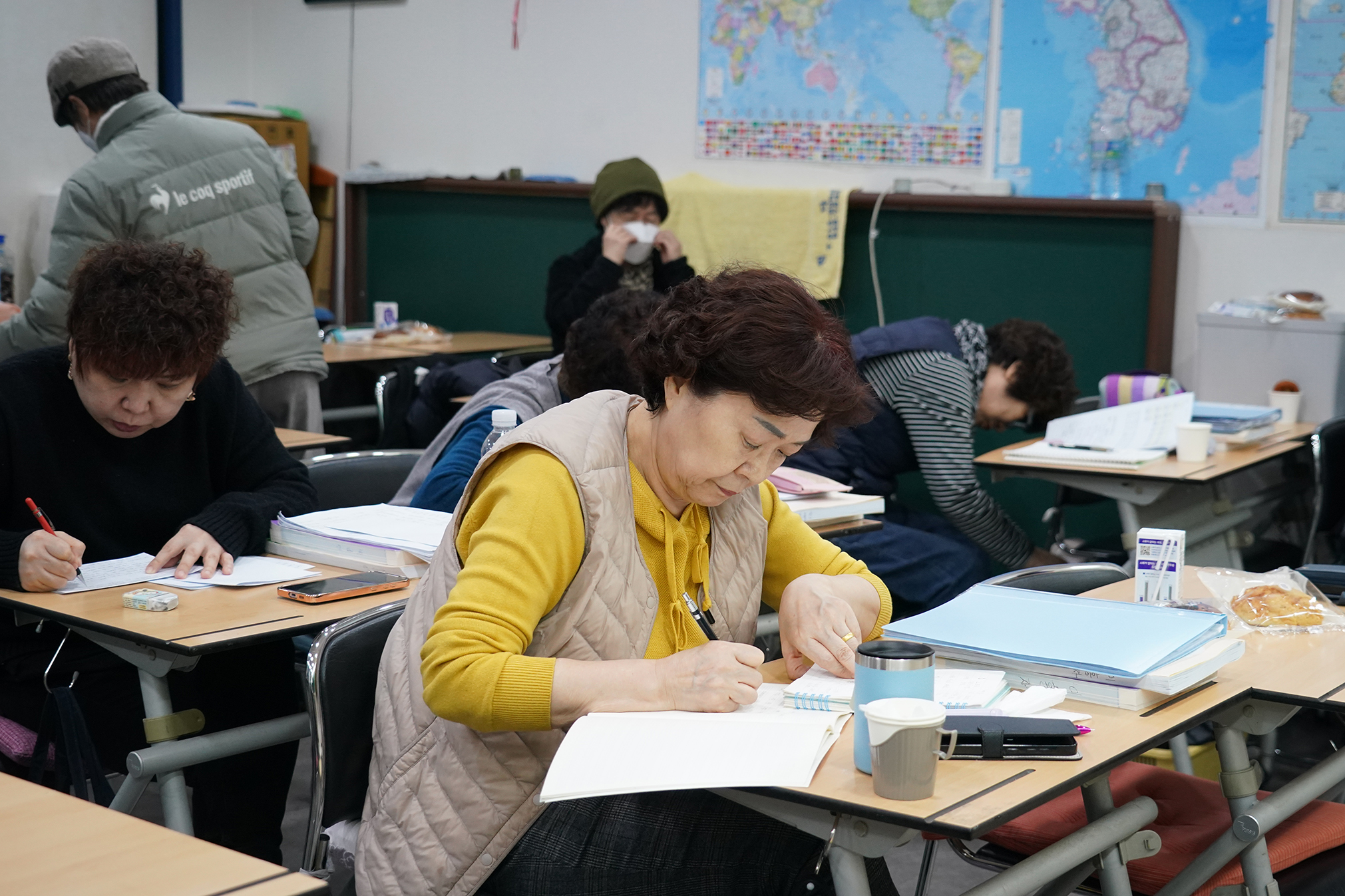 상록야학 방문 이미지 4 - 본문에 자세한설명을 제공합니다.