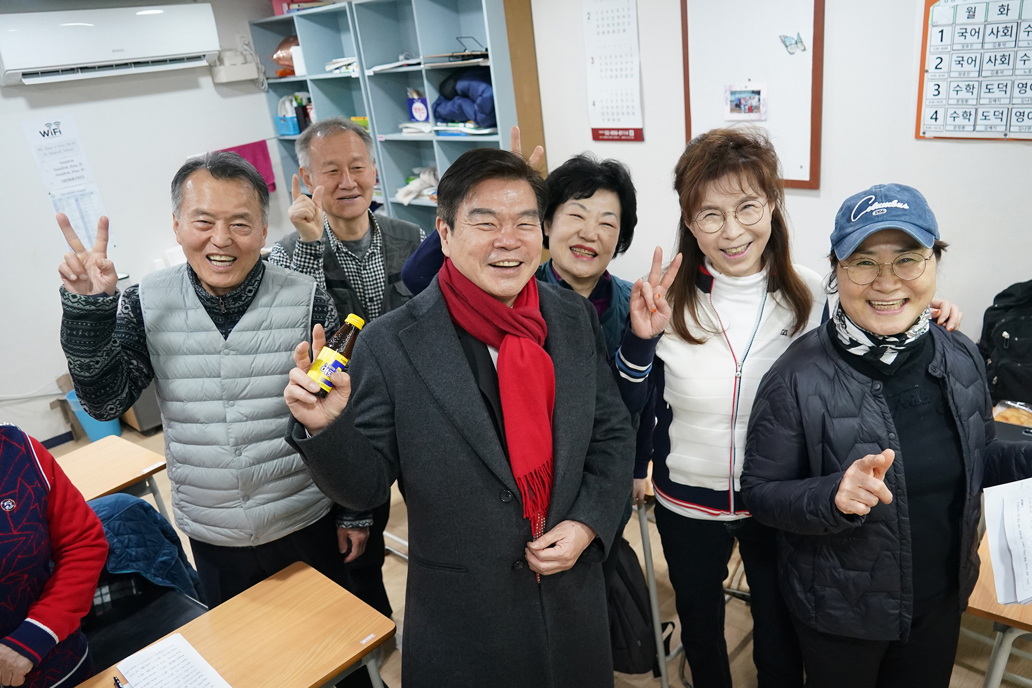 상록야학 방문 이미지 5 - 본문에 자세한설명을 제공합니다.