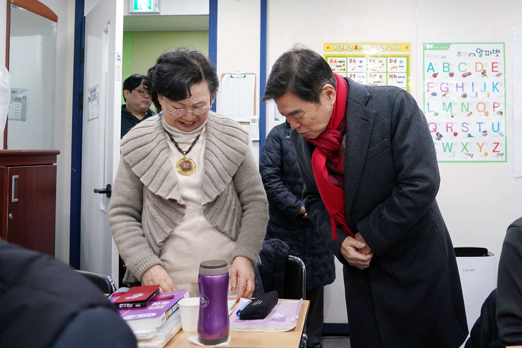 상록야학 방문 이미지 7 - 본문에 자세한설명을 제공합니다.