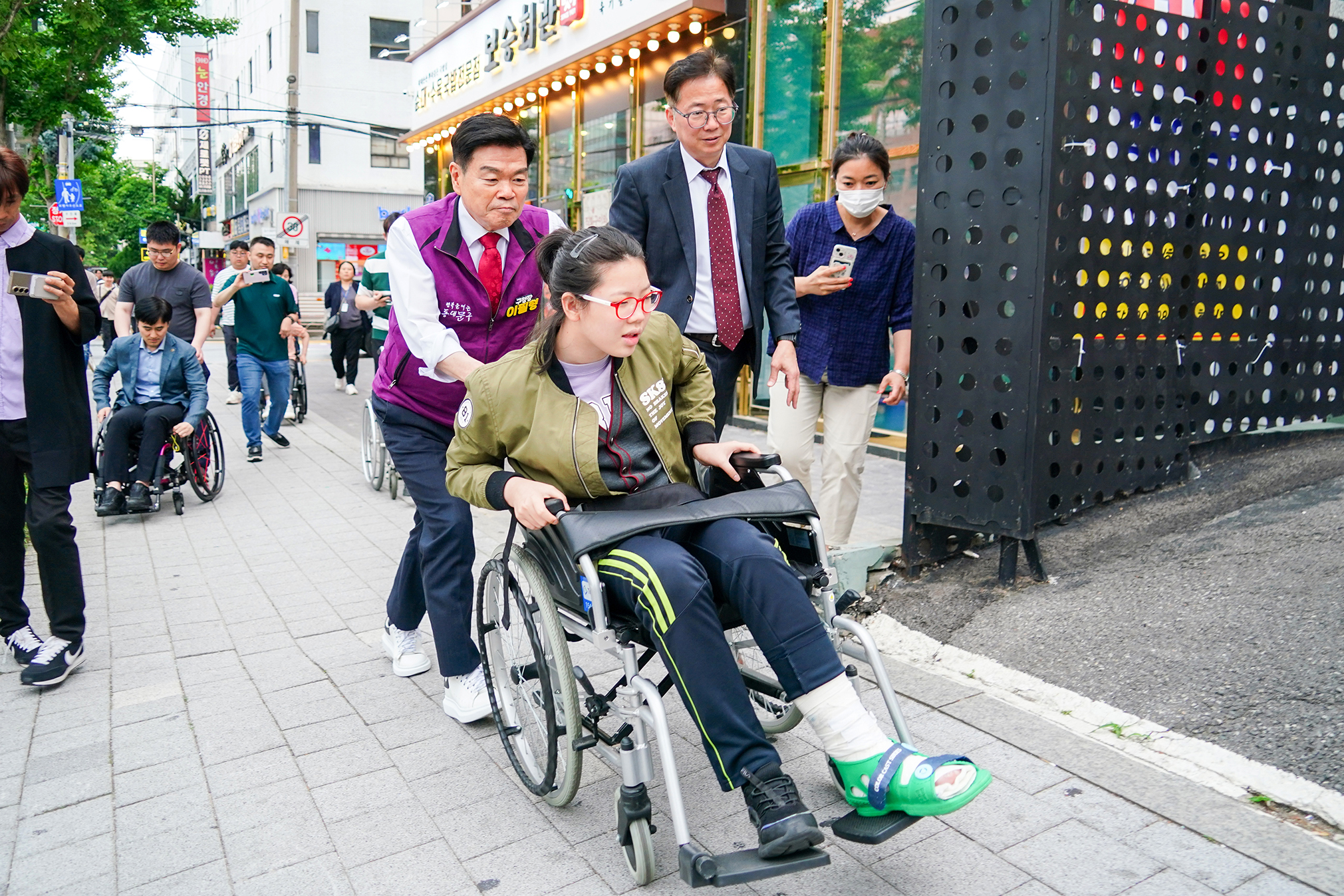 ‘무(無)장애길’ 조성을 위한 사전점검 이미지 5 - 본문에 자세한설명을 제공합니다.