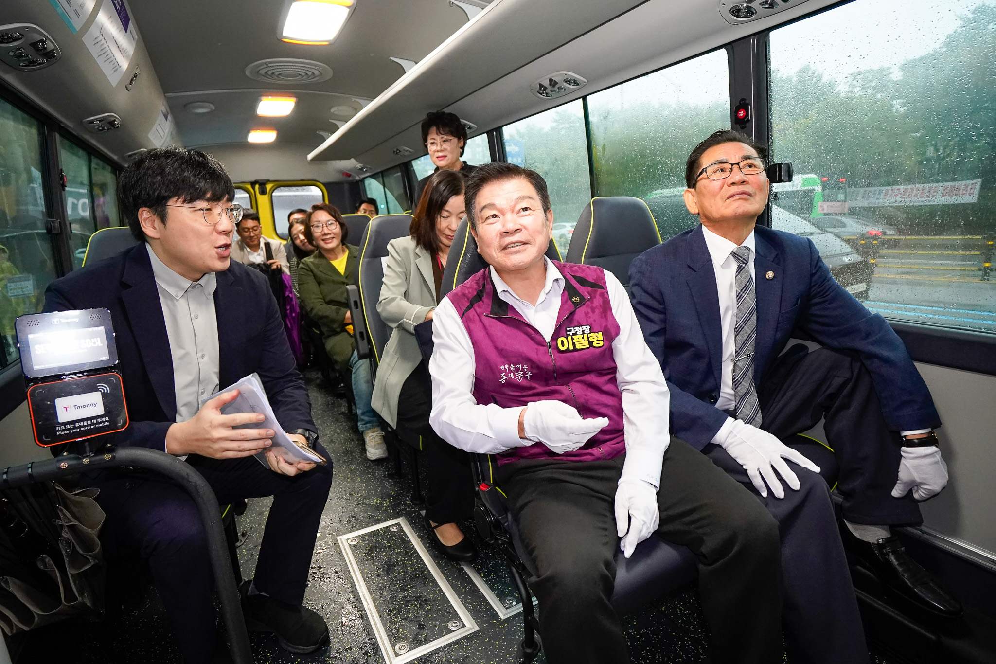 자율주행버스 개통식 이미지 5 - 본문에 자세한설명을 제공합니다.