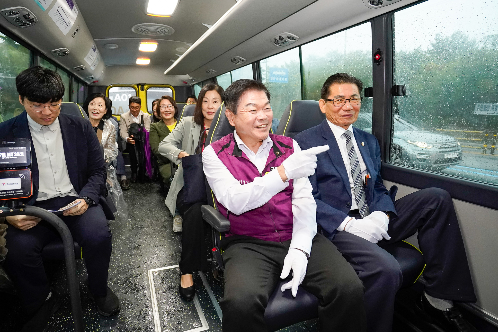 자율주행버스 개통식 이미지 7 - 본문에 자세한설명을 제공합니다.