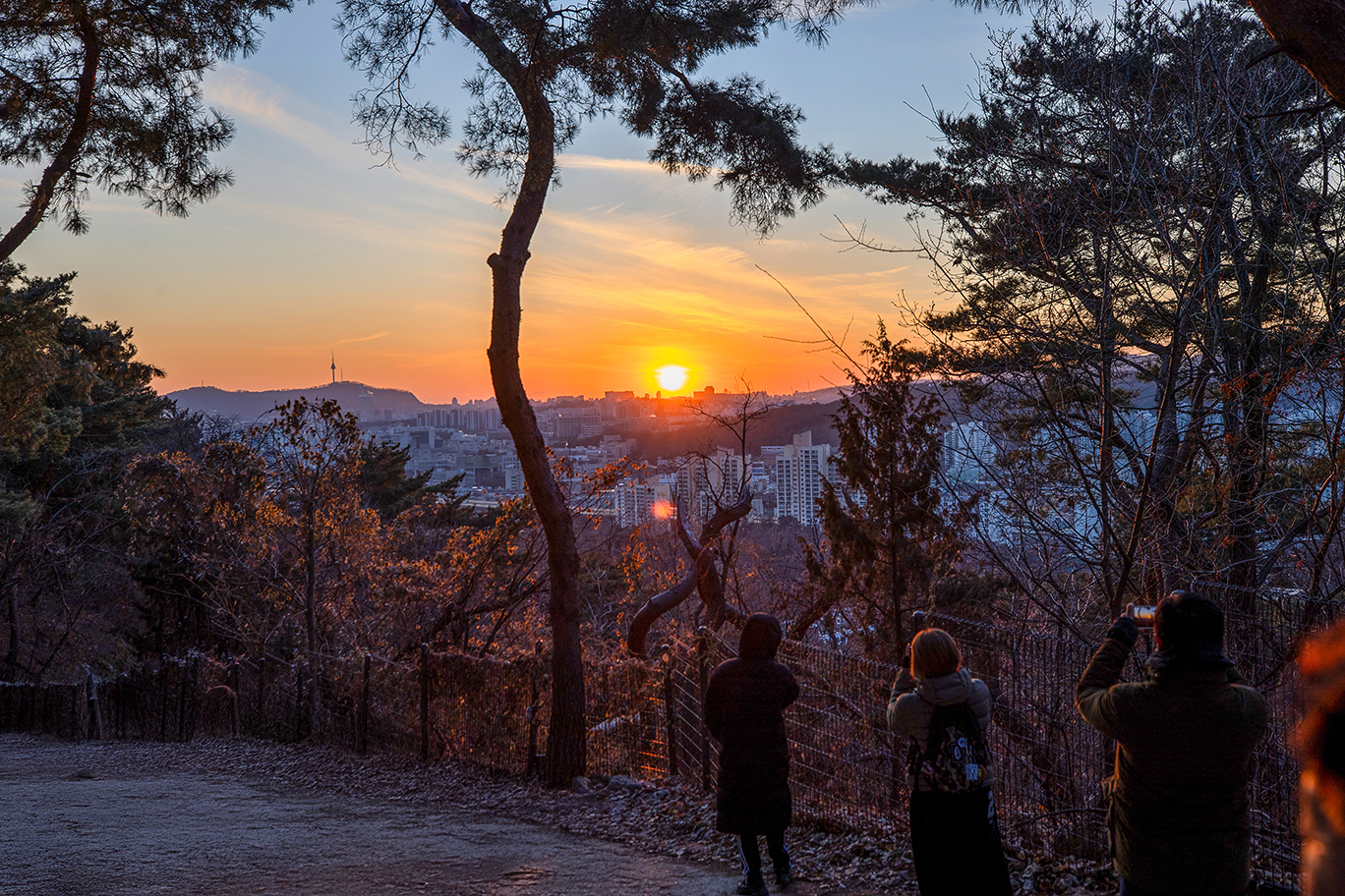 천장산 해넘이 이미지 6 - 본문에 자세한설명을 제공합니다.