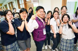 휘경여자중학교 'IB 공개 참관수업 및 수업 나눔 평가회' 이미지