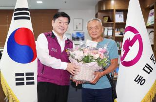 독립운동가 왕산 허위 선생의 손자 허 블라디슬라브 씨 초청 기념행사 이미지