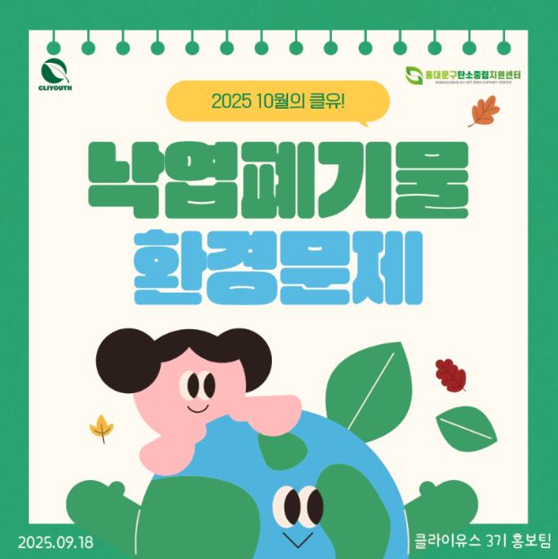 10월의 환경이슈(낙엽폐기물 환경문제) 이미지 1 - 본문에 자세한설명을 제공합니다.