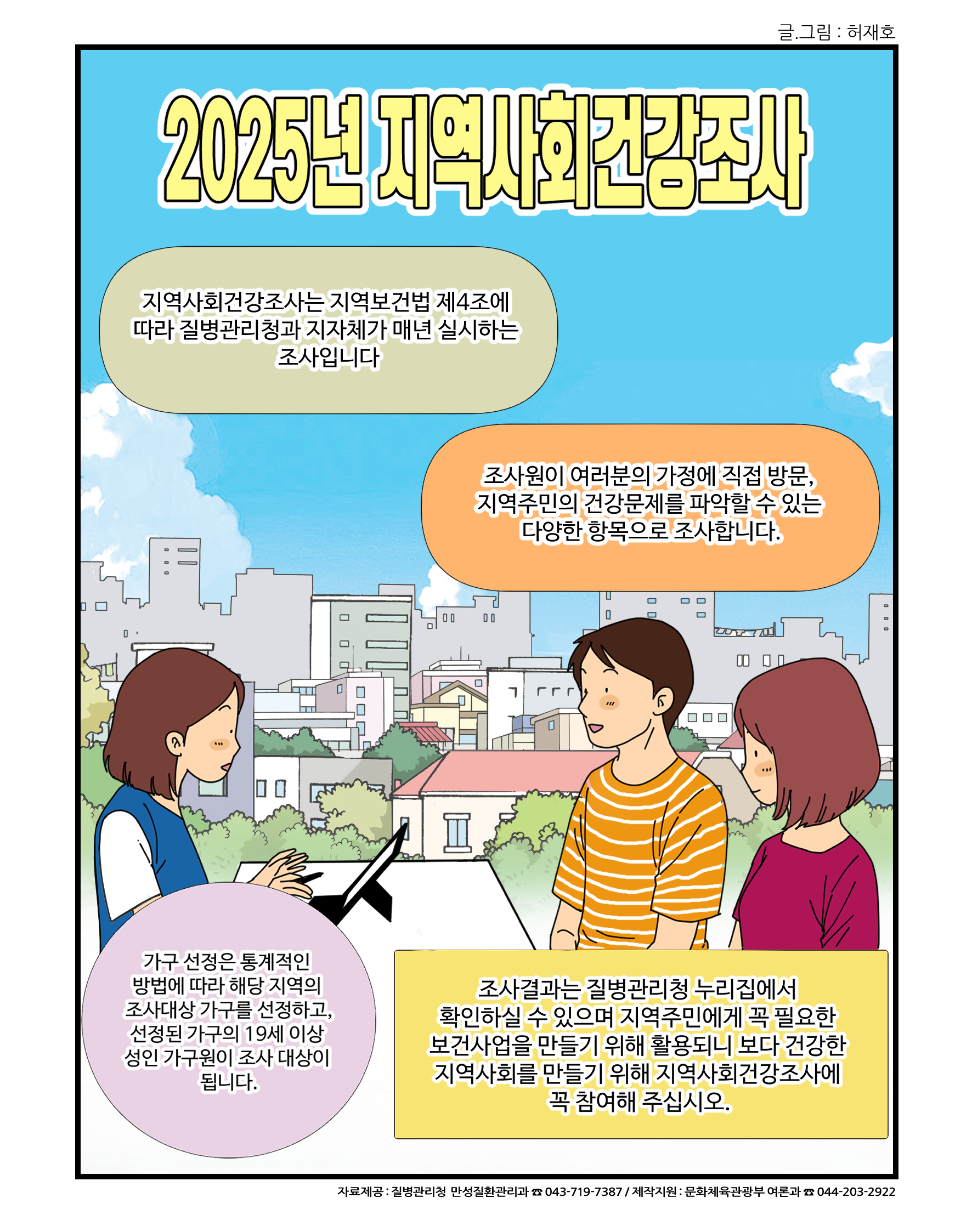 (질병관리청) 2025년 지역사회건강조사 이미지 1 - 본문에 자세한설명을 제공합니다.