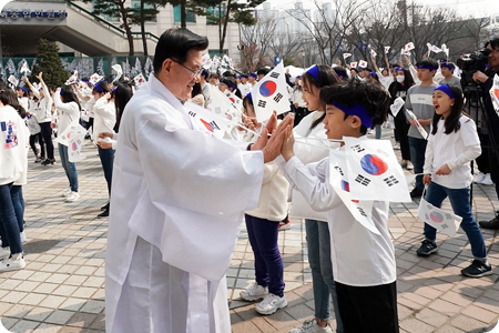 100주년 3.1운동 행사 사진