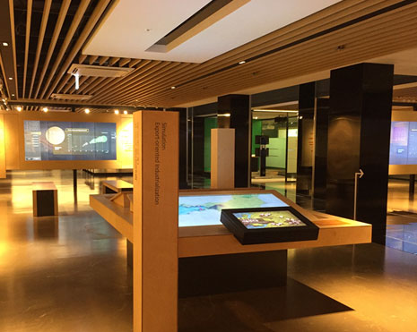 グローバル知識協力団地韓国経済発展展示館