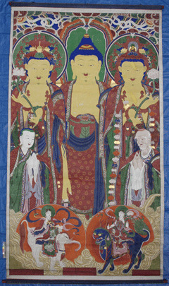 Hanging Painting of Yeonhwasa Temple (Amitabha Buddha)