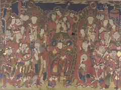 Buddhist Painting of Yeonhwasa Temple (Guardian Deities)
