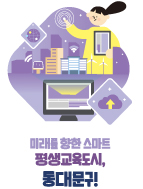 어울림 이미지3 (미래를 향한 스마트 평생교육도시,동대문구)