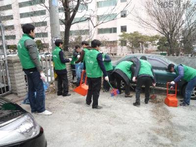 (주)대상 깔끔이봉사단 청소 실시 이미지