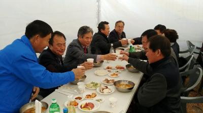 2019 자매결연지 곶감축제 방문 이미지