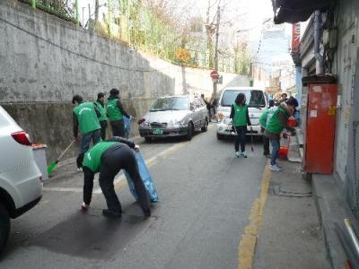 (주)대상 깔끔이봉사단 청소 실시 이미지